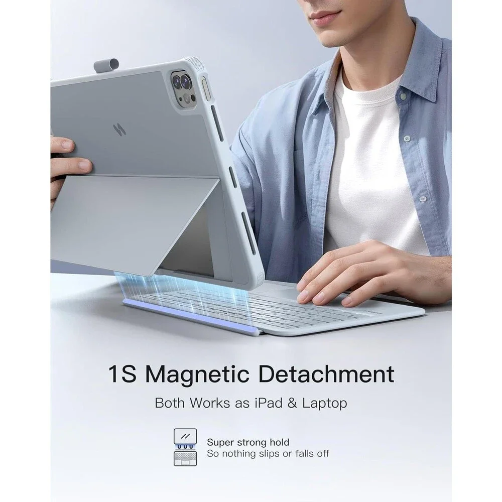 Inateck AceTouch Protective Keyboard Case for iPad Air 11-inch